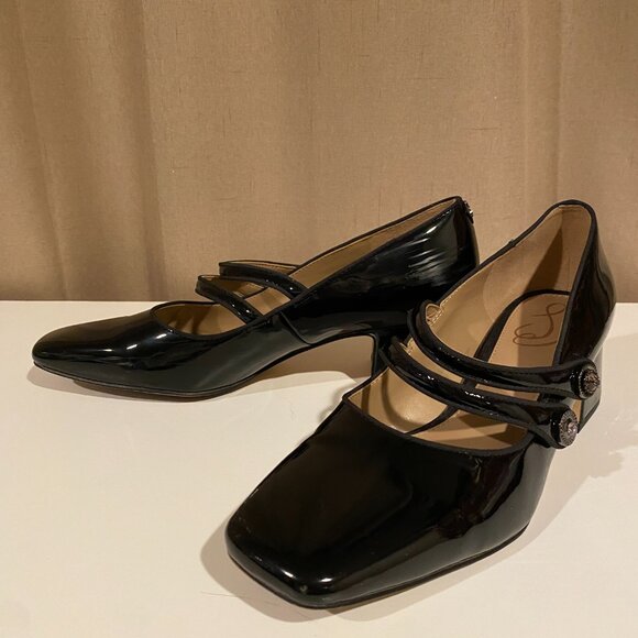 Sam Edelman Black Patent Heels - Picture 6 of 12